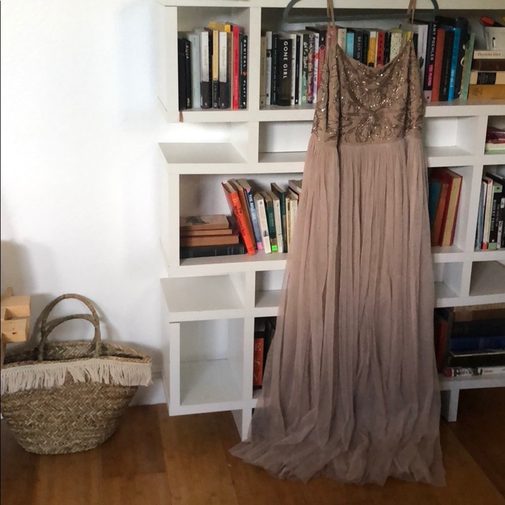 Mauve Tool Bridesmaid Dress or Formal Dress